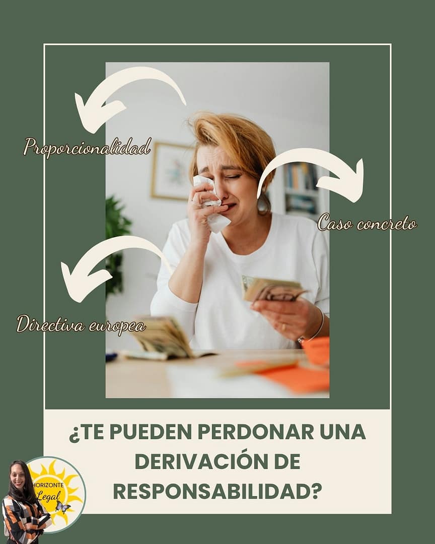 ¿Se perdonan también las derivaciones de responsabilidad?
